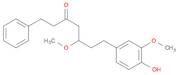 3-Heptanone, 7-(4-hydroxy-3-methoxyphenyl)-5-methoxy-1-phenyl-
