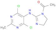 1-(2-((4,6-Dichloro-2-methylpyrimidin-5-yl)amino)-4,5-dihydro-1H-imidazol-1-yl)ethanone