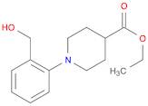 Ethyl 1-(2-hydroxymethylphenyl)piperidine-4-carboxylate