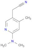 2-(6-(Dimethylamino)-4-methylpyridin-3-yl)acetonitrile