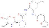 L-Alanine,N-[3-(2-furanyl)-1-oxo-2-propen-1-yl]-L-leucylglycyl-L-prolyl-