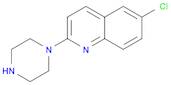 6-Chloro-2-(piperazin-1-yl)quinoline