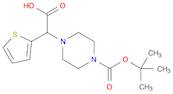2-(4-(tert-Butoxycarbonyl)piperazin-1-yl)-2-(thiophen-2-yl)acetic acid