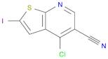 4-Chloro-2-iodothieno[2,3-b]pyridine-5-carbonitrile