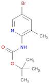 (5-BROMO-3-METHYLPYRIDIN-2-YL)CARBAMIC ACID TERT-BUTYL ESTER