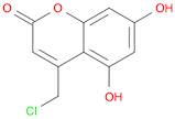 4-(Chloromethyl)-5,7-dihydroxy-2H-chromen-2-one