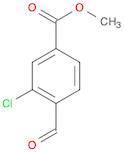 Methyl 3-chloro-4-formylbenzoate