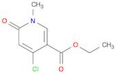 Ethyl 4-chloro-1-methyl-6-oxo-1,6-dihydropyridine-3-carboxylate