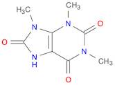1H-Purine-2,6,8(3H)-trione,7,9-dihydro-1,3,9-trimethyl-