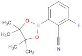 2-Fluoro-6-(4,4,5,5-tetramethyl-1,3,2-dioxaborolan-2-yl)benzonitrile