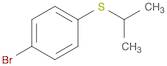 Benzene, 1-bromo-4-[(1-methylethyl)thio]-