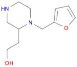 2-(1-(Furan-2-ylmethyl)piperazin-2-yl)ethanol