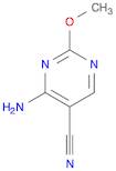 5-Pyrimidinecarbonitrile,4-amino-2-methoxy-