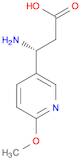 (R)-3-Amino-3-(6-methoxypyridin-3-yl)propanoic acid