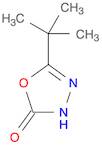 1,3,4-Oxadiazol-2(3H)-one,5-(1,1-dimethylethyl)-