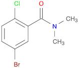 5-Bromo-2-chloro-N,N-dimethylbenzamide
