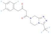 (2Z)-4-Oxo-4-[3-(trifluoromethyl)-5,6-dihydro-[1,2,4]triazolo[4,3-a]pyrazine-7(8H)-yl]-1-(2,4,5-tr…
