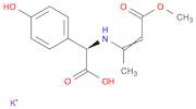 N-(1-Methoxycarbonyl-1-propen-2-yl)-(αD)-amino-p-hydroxyphenylacetate Potassium Salt