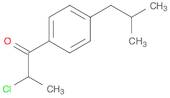 1-Propanone,2-chloro-1-[4-(2-methylpropyl)phenyl]-