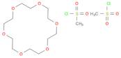 methanesulfonyl chloride- 1,4,7,10,13,16-hexaoxacyclooctadecane(2:1)