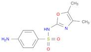 4-amino-n-(4,5-dimethyl-2-oxazolyl)benzenesulfonamide