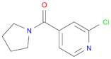 2-chloro-4-(pyrrolidin-1-ylcarbonyl)pyridine