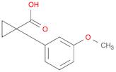 1-(3-Methoxyphenyl)cyclopropanecarboxylic acid