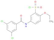 5-(3,5-Dichlorobenzamido)-2-ethoxybenzene-1-sulfonyl chloride