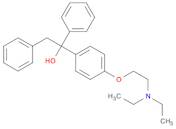Benzeneethanol, a-[4-[2-(diethylamino)ethoxy]phenyl]-a-phenyl-