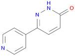 3(2H)-Pyridazinone, 6-(4-pyridinyl)-