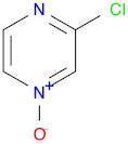 Pyrazine, 2-chloro-,4-oxide