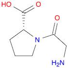 D-Proline, 1-glycyl- (9CI)