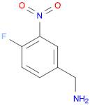 (4-Fluoro-3-nitrophenyl)methanamine