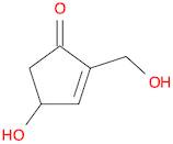 2-Cyclopenten-1-one, 4-hydroxy-2-(hydroxymethyl)-