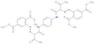 TETRAMETHYL 2,2'-[1,4-PHENYLENEBIS[IMINO(1-ACETYL-2-OXOETHANE-1,2-DIYL)AZO]]BISTEREPHTHALATE