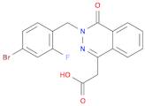 1-Phthalazineaceticacid, 3-[(4-bromo-2-fluorophenyl)methyl]-3,4-dihydro-4-oxo-