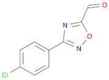 3-(4-CHLOROPHENYL)-1,2,4-OXADIAZOLE-5-CARBALDEHYDE