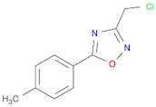 3-(Chloromethyl)-5-(p-tolyl)-1,2,4-oxadiazole