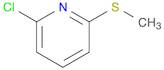 Pyridine, 2-chloro-6-(methylthio)-