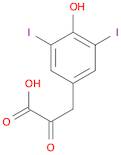 3-(4-hydroxy-3,5-diiodophenyl)-2-oxopropanoic acid
