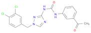 1-(3-Acetylphenyl)-3-(1-(3,4-dichlorobenzyl)-1H-1,2,4-triazol-3-yl)urea