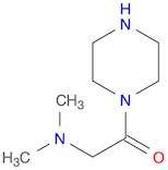 N,N-DIMETHYL-2-OXO-2-PIPERAZIN-1-YLETHANAMINE