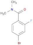 4-Bromo-2-fluoro-N,N-dimethylbenzamide