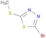 2-Bromo-5-(methylthio)-1,3,4-thiadiazole