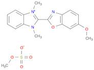 2-(6-methoxy-1,3-benzoxazol-2-yl)-1,3-dimethyl-1h-3,1-benzimidazol-3-ium methyl sulfate