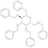 (2R,3S,4S,5R,6S)-3,4,5-Tris(benzyloxy)-2-((benzyloxy)methyl)-6-(phenylthio)tetrahydro-2H-pyran