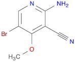 2-Amino-5-bromo-4-methoxynicotinonitrile