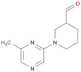 1-(6-Methylpyrazin-2-yl)piperidine-3-carbaldehyde