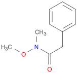 Benzeneacetamide, N-methoxy-N-methyl-