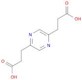 2,5-Pyrazinedipropanoic acid